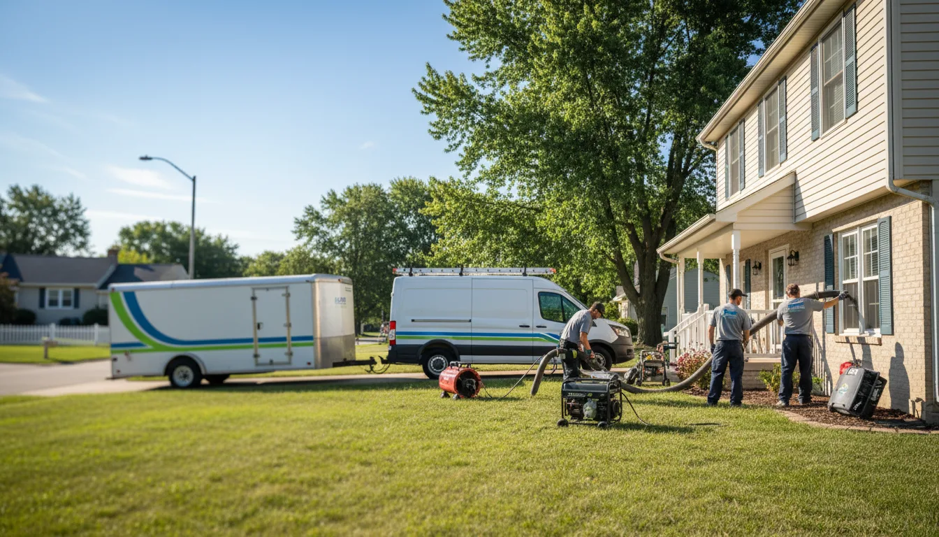 Flooded Basement Restoration And Cleanup With Repair in Federalsburg, MD near me